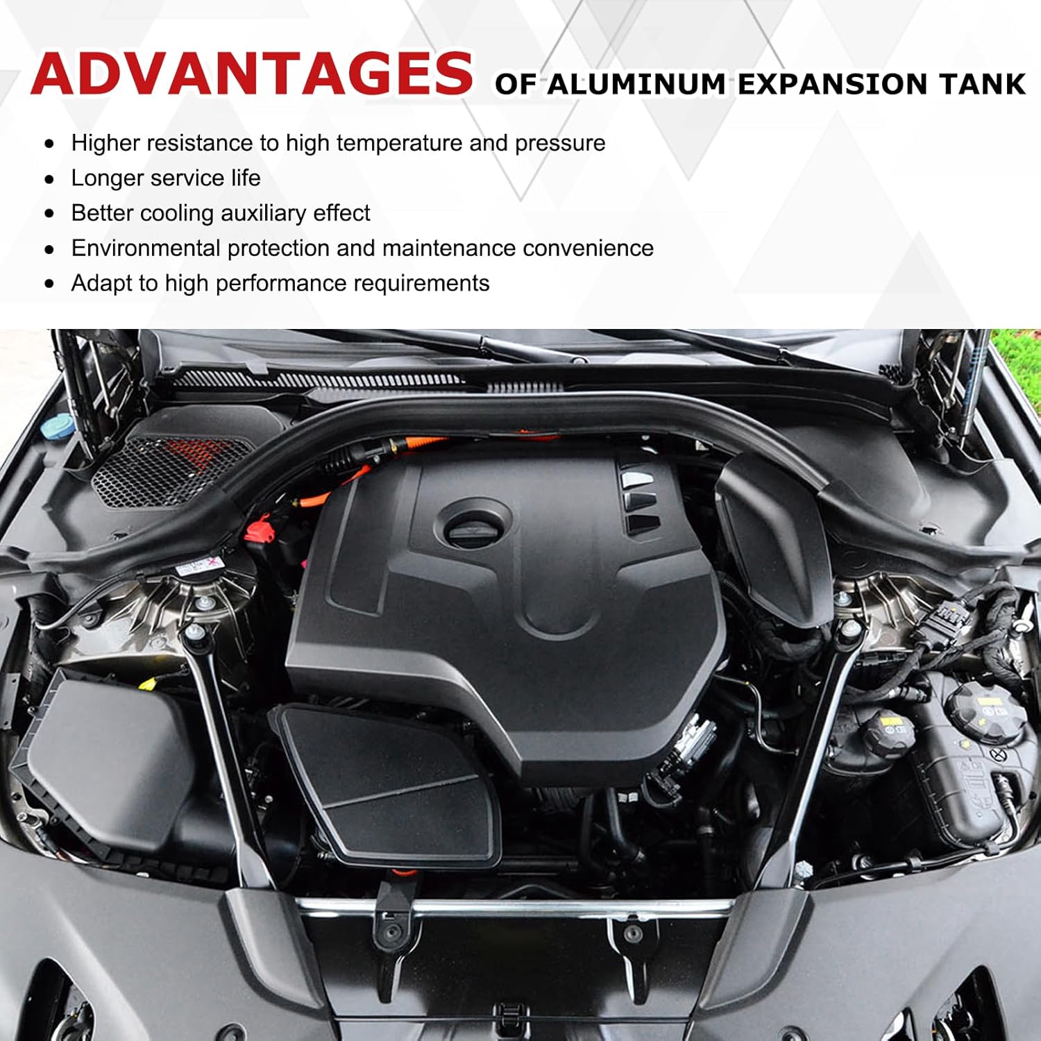 Aluminum Coolant Reservoir Upgrade Kit